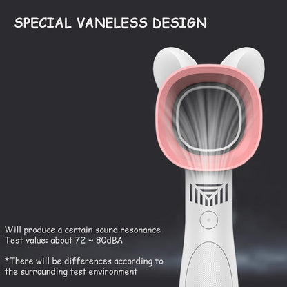 Modern rechargeable mini-cat bladeless fan | Karnz