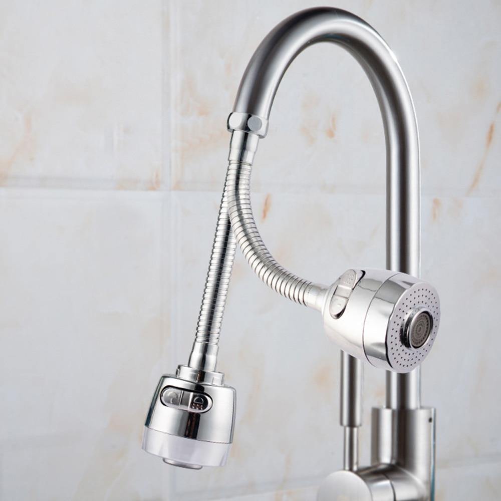 360-degree rotatable water-saving faucet head