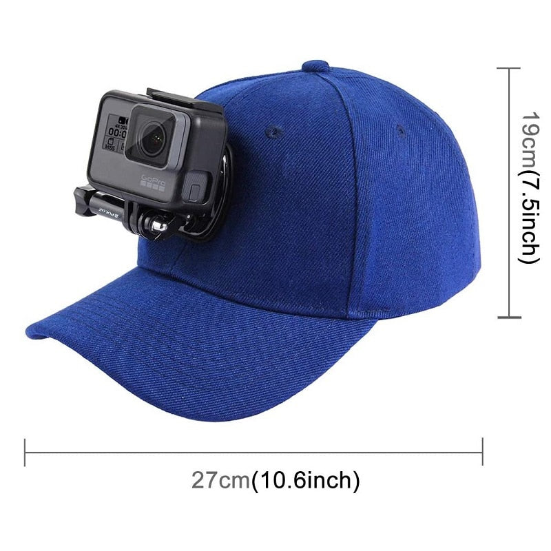 Adjustable Action Camera Hat | Bowlift