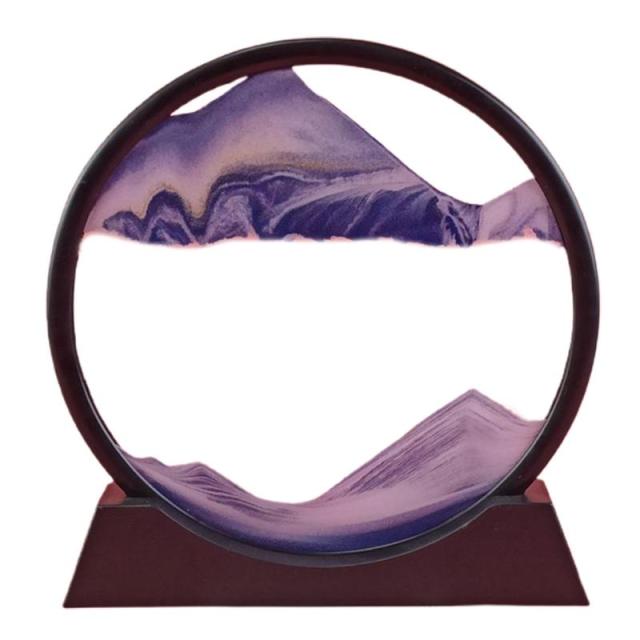 3D Landscape Relaxing Flowing Sand Decoration | Bowlift