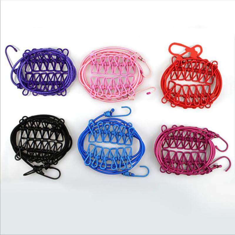 Portable simple dry windproof travel camping drying rope | Karnz