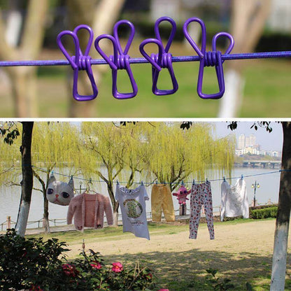 Portable simple dry windproof travel camping drying rope | Karnz