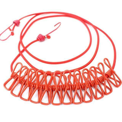 Portable simple dry windproof travel camping drying rope | Karnz