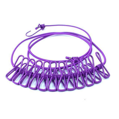 Portable simple dry windproof travel camping drying rope | Karnz