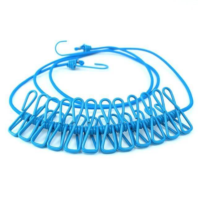 Portable simple dry windproof travel camping drying rope | Karnz