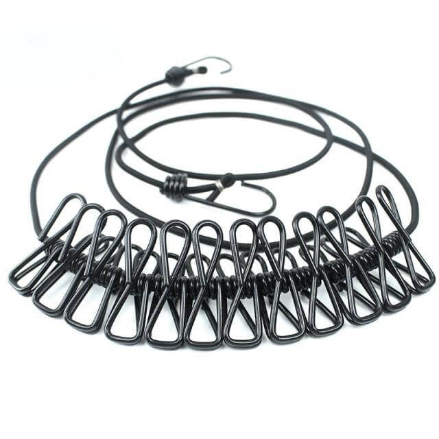 Portable simple dry windproof travel camping drying rope | Karnz