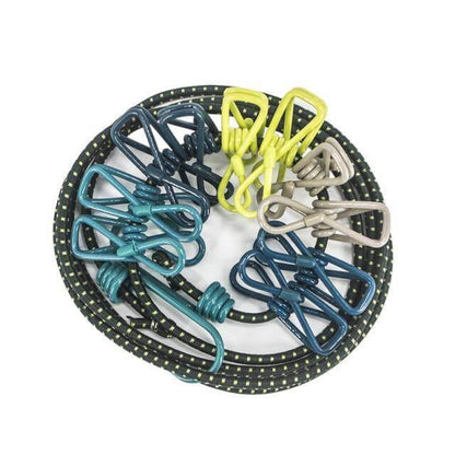 Portable simple dry windproof travel camping drying rope | Karnz