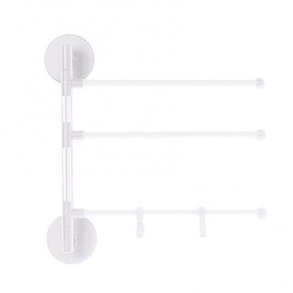 BowLift | Wall-Mounted Rotating Multi-Layer Towel Rack