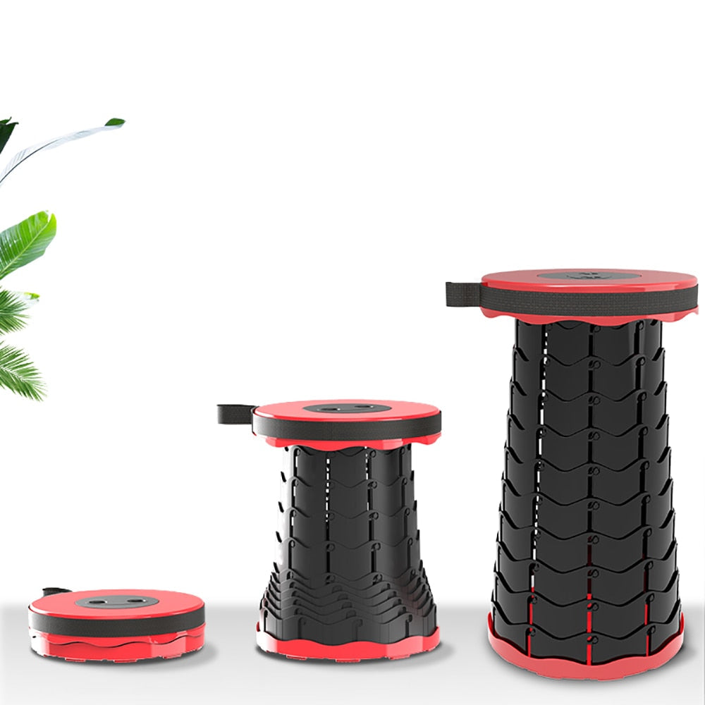 Foldable Retractable Travel Hiking Stool | Bowlift