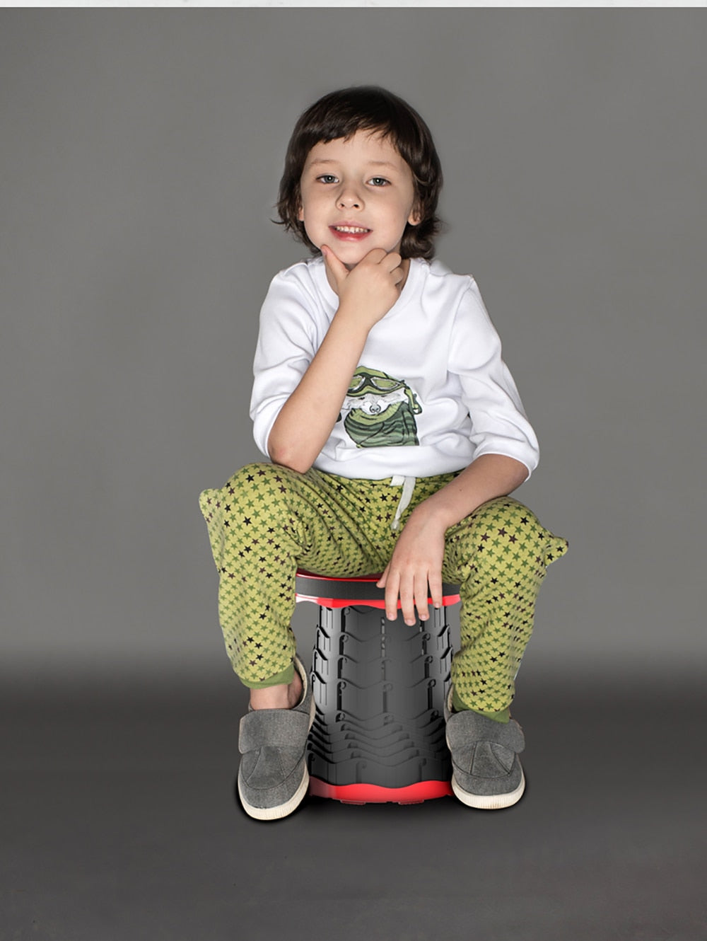 Foldable Retractable Travel Hiking Stool | Bowlift