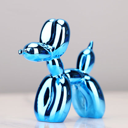 Nordic Resin Balloon Dog Figurines | Bowlift