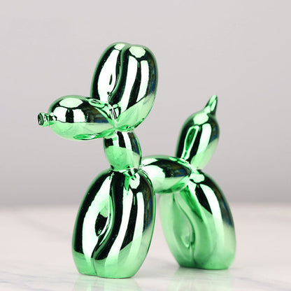 Nordic Resin Balloon Dog Figurines | Bowlift