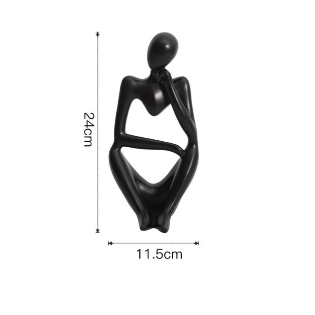 Frendorf | Nordic Abstract Unique Thinker Figurine Home Decor