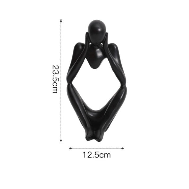 Frendorf | Nordic Abstract Unique Thinker Figurine Home Decor