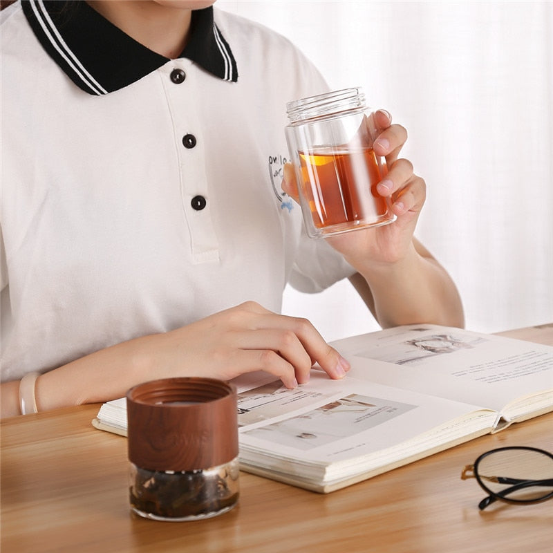 Brehn | Simply portable glass tea filter