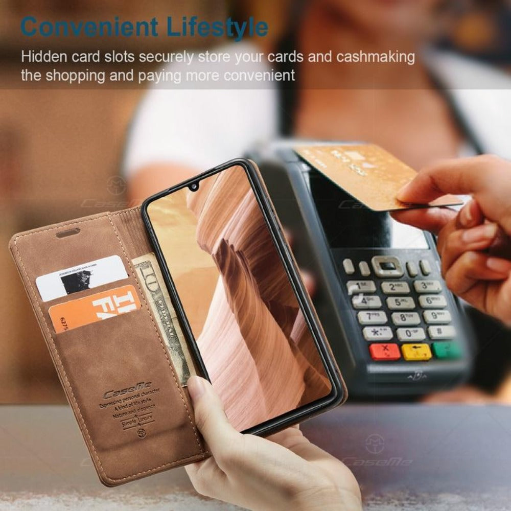 Kalsten | Magnetic Flip Wallet Case for iPhone