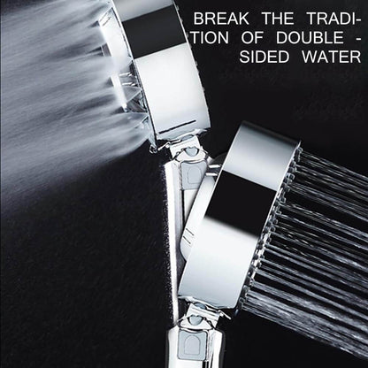 BowLift | Double-Sided High Pressure Soap Dispensing Shower Head
