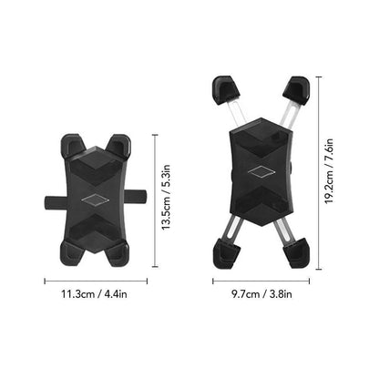 Adjustable 360 Automatic Bicycle Phone Holder | Karnz