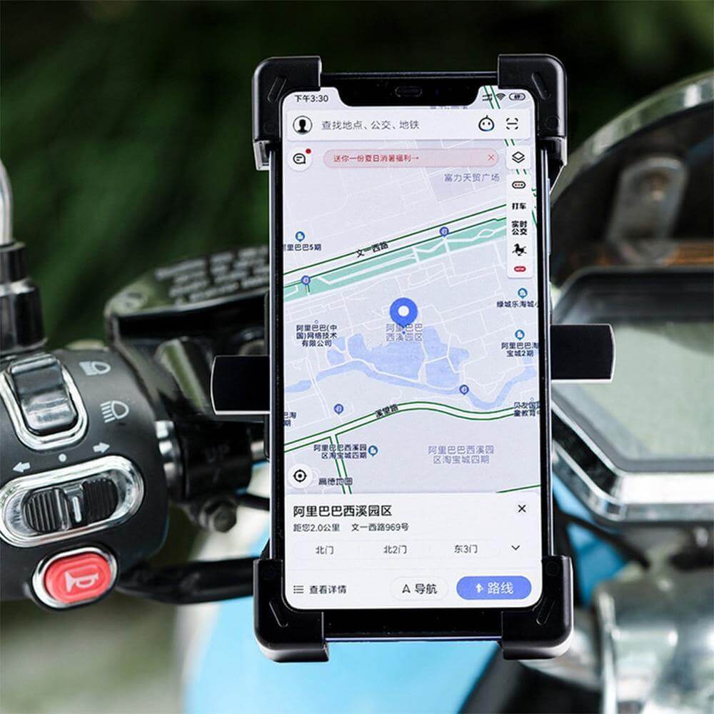Adjustable 360 Automatic Bicycle Phone Holder | Karnz