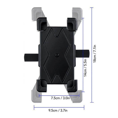 Adjustable 360 Automatic Bicycle Phone Holder | Karnz