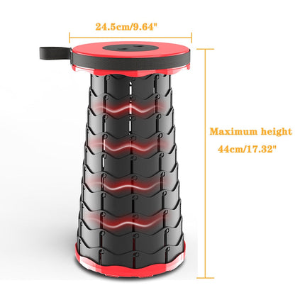 Foldable Retractable Travel Hiking Stool | Bowlift