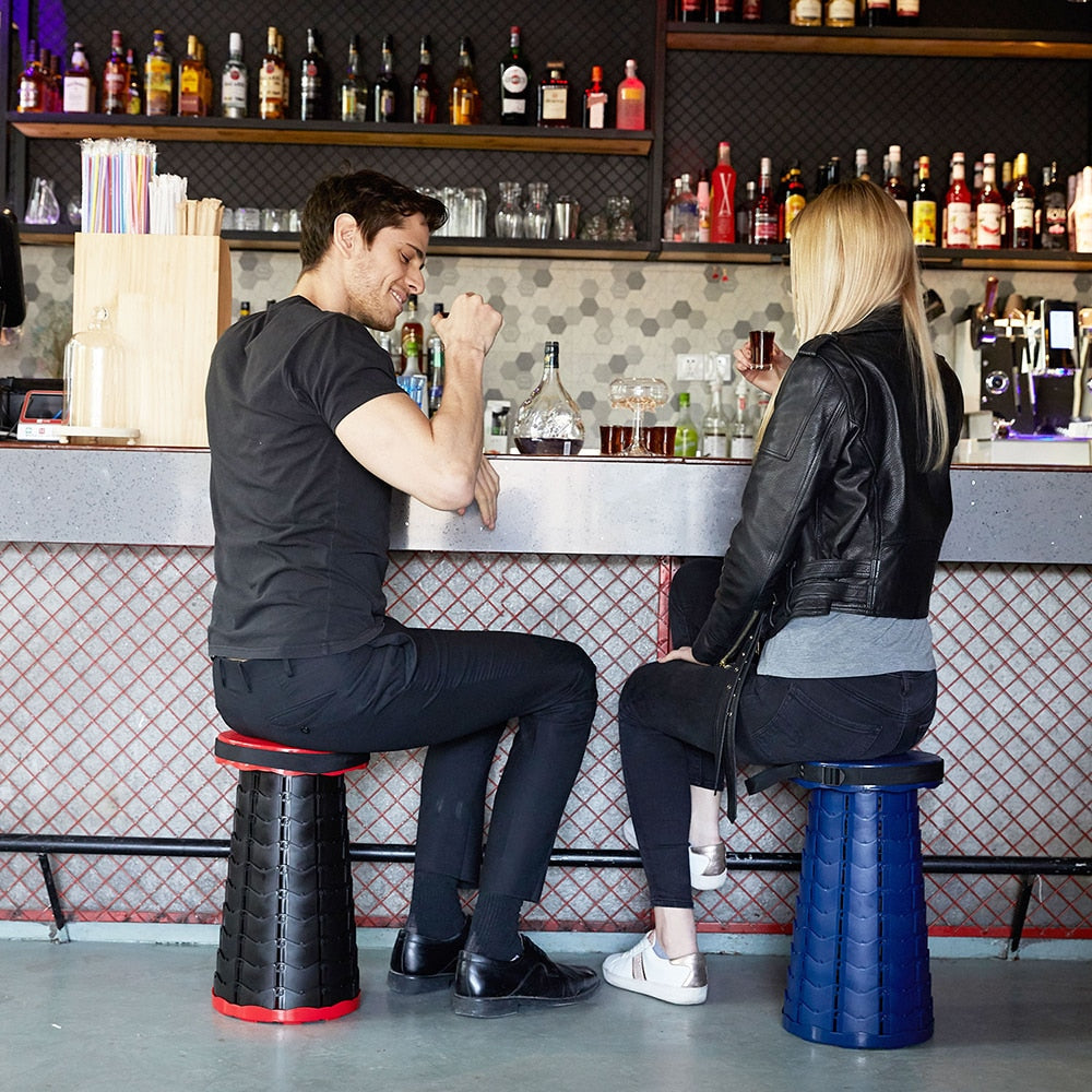 Foldable Retractable Travel Hiking Stool | Bowlift