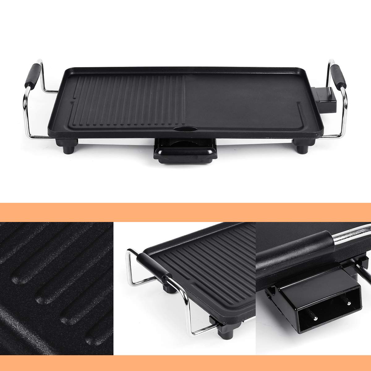 BowLift | Non-Stick Electric Smokeless Indoor Grill