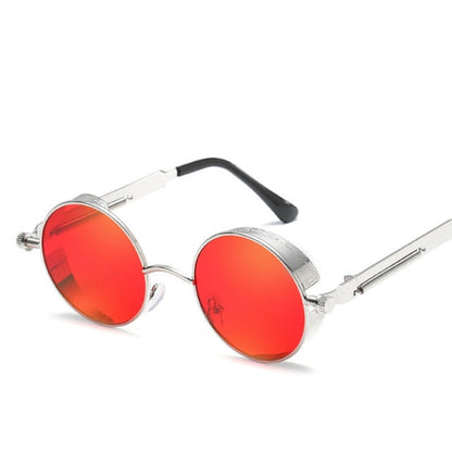 Creative Round Retro Metal Sunglasses | Karnz