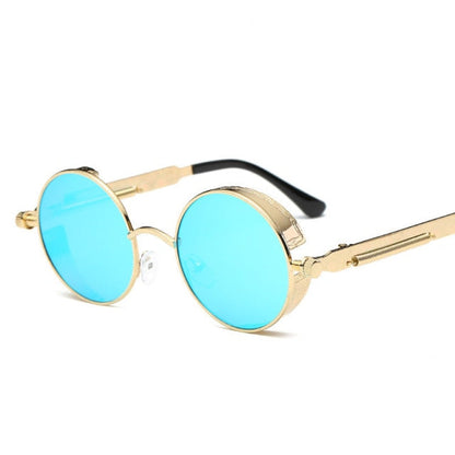 Creative Round Retro Metal Sunglasses | Karnz