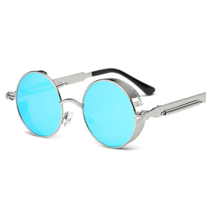 Creative Round Retro Metal Sunglasses | Karnz
