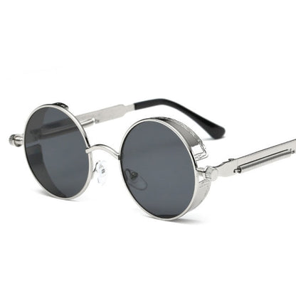 Creative Round Retro Metal Sunglasses | Karnz