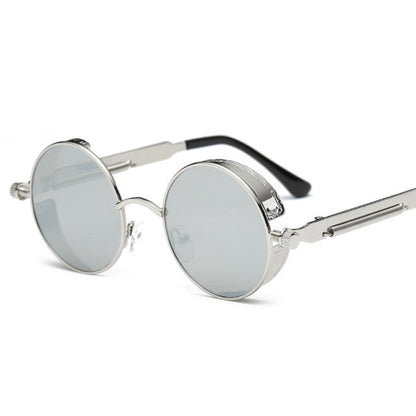 Creative Round Retro Metal Sunglasses | Karnz
