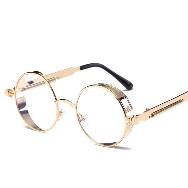 Creative Round Retro Metal Sunglasses | Karnz