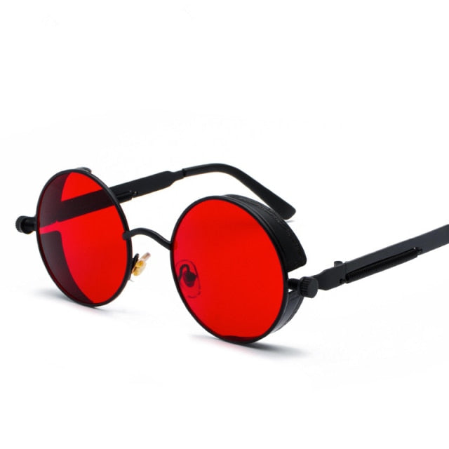 Creative Round Retro Metal Sunglasses | Karnz