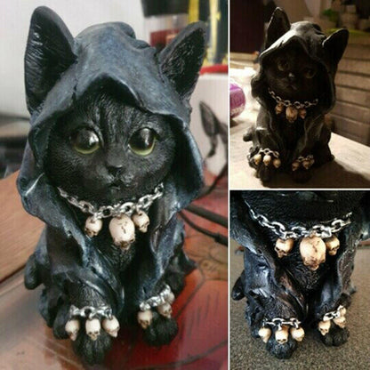 BowLift | Resin Black Cat Statue Decor