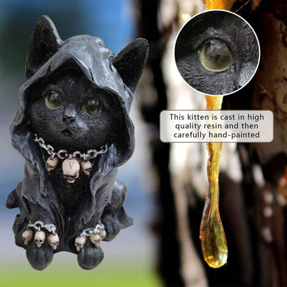 BowLift | Resin Black Cat Statue Decor