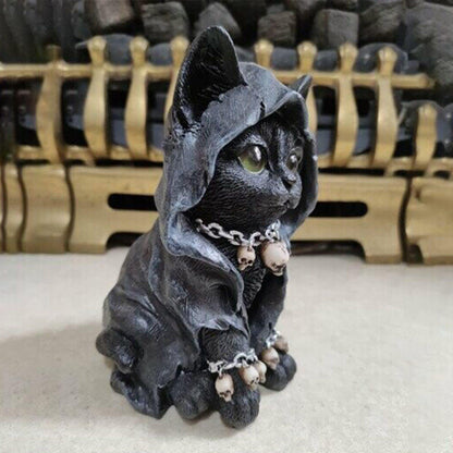 BowLift | Resin Black Cat Statue Decor