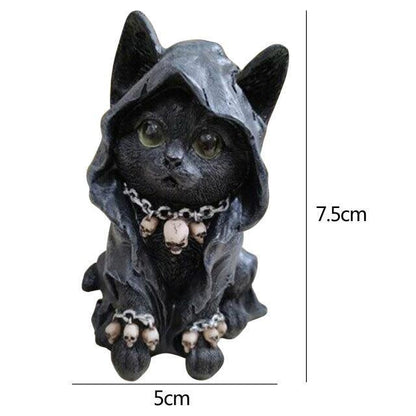 BowLift | Resin Black Cat Statue Decor