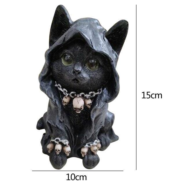 BowLift | Resin Black Cat Statue Decor