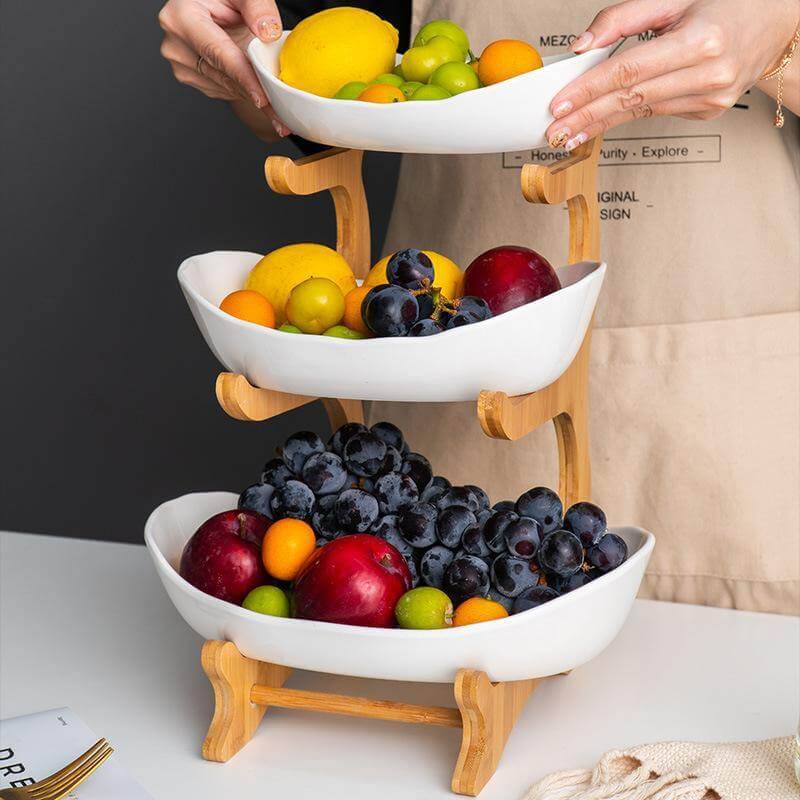 BowLift | Multi-layer Modern Fruit Snack Plate Rack