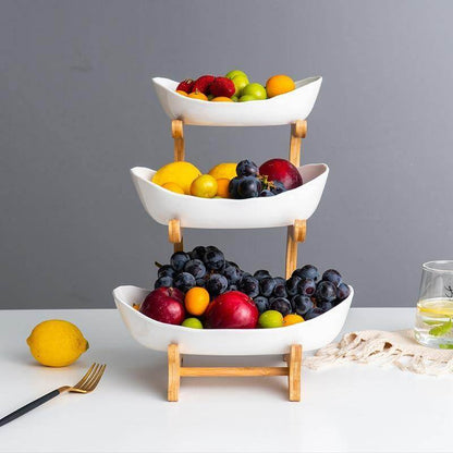 BowLift | Multi-layer Modern Fruit Snack Plate Rack