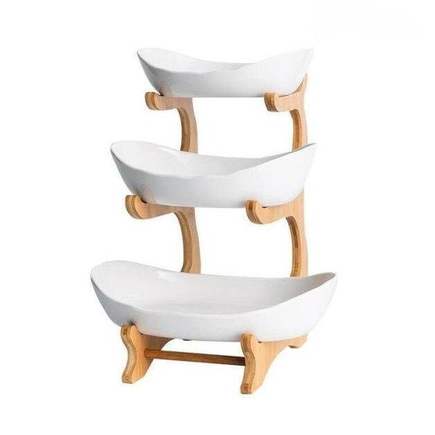 BowLift | Multi-layer Modern Fruit Snack Plate Rack