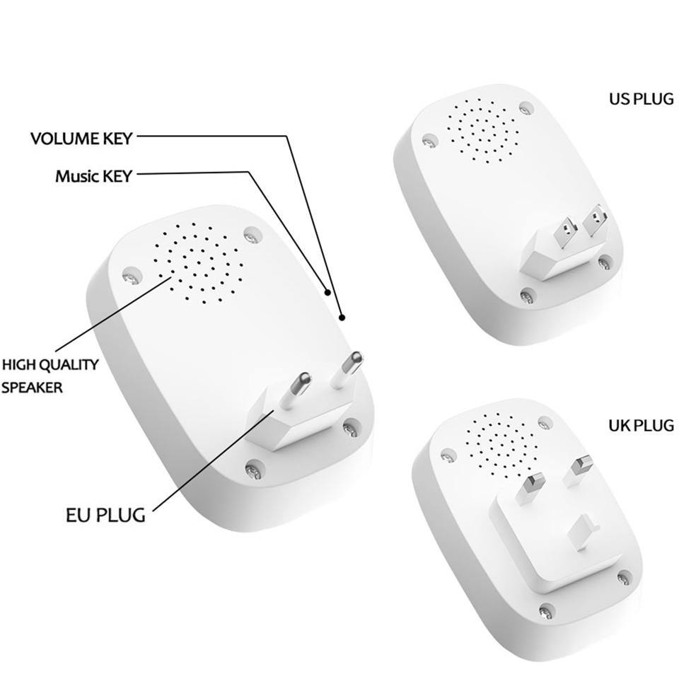 BowLift | Waterproof Cordless Wireless Doorbell