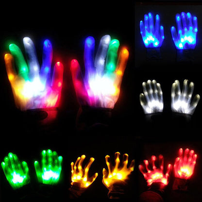 BowLift | Colorful LED Party Gloves