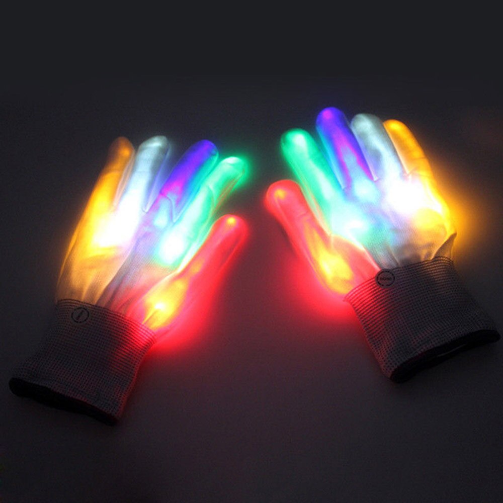BowLift | Colorful LED Party Gloves