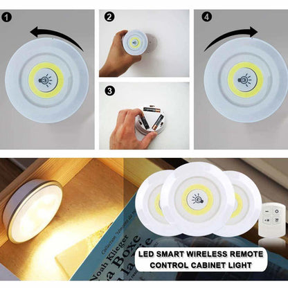 Remote Control Mini Cabinet Dimmable Night Light | Kalsten