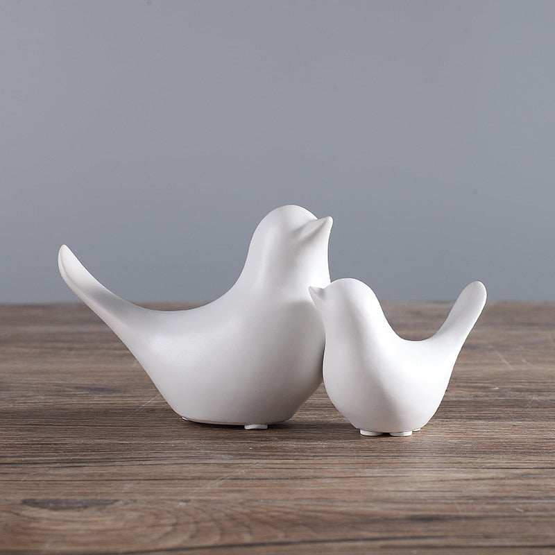Nordic Creative Ceramic Bird Figures | Karnz