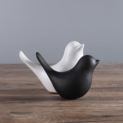 Nordic Creative Ceramic Bird Figures | Karnz