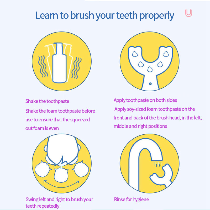 Kid U-shaped toothbrush | Brehn