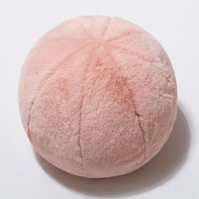 Short Fur Ball Pillow | Bowlift